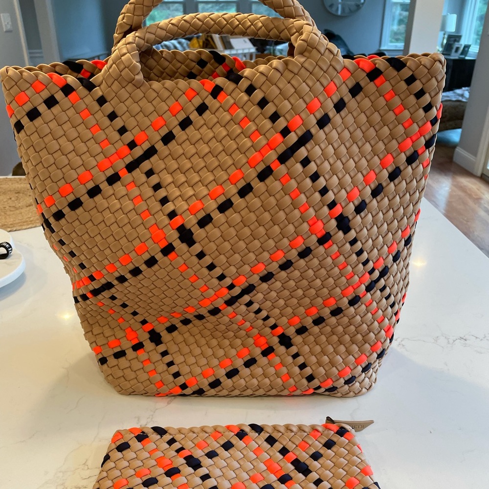 Naghedi St Barth Tote and Cosmetic Pouch